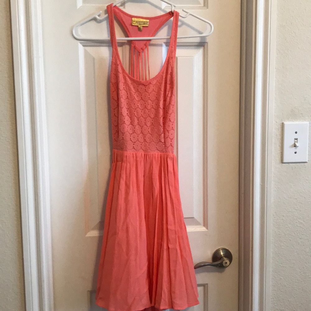 Princess Vera Wang Coral Dress